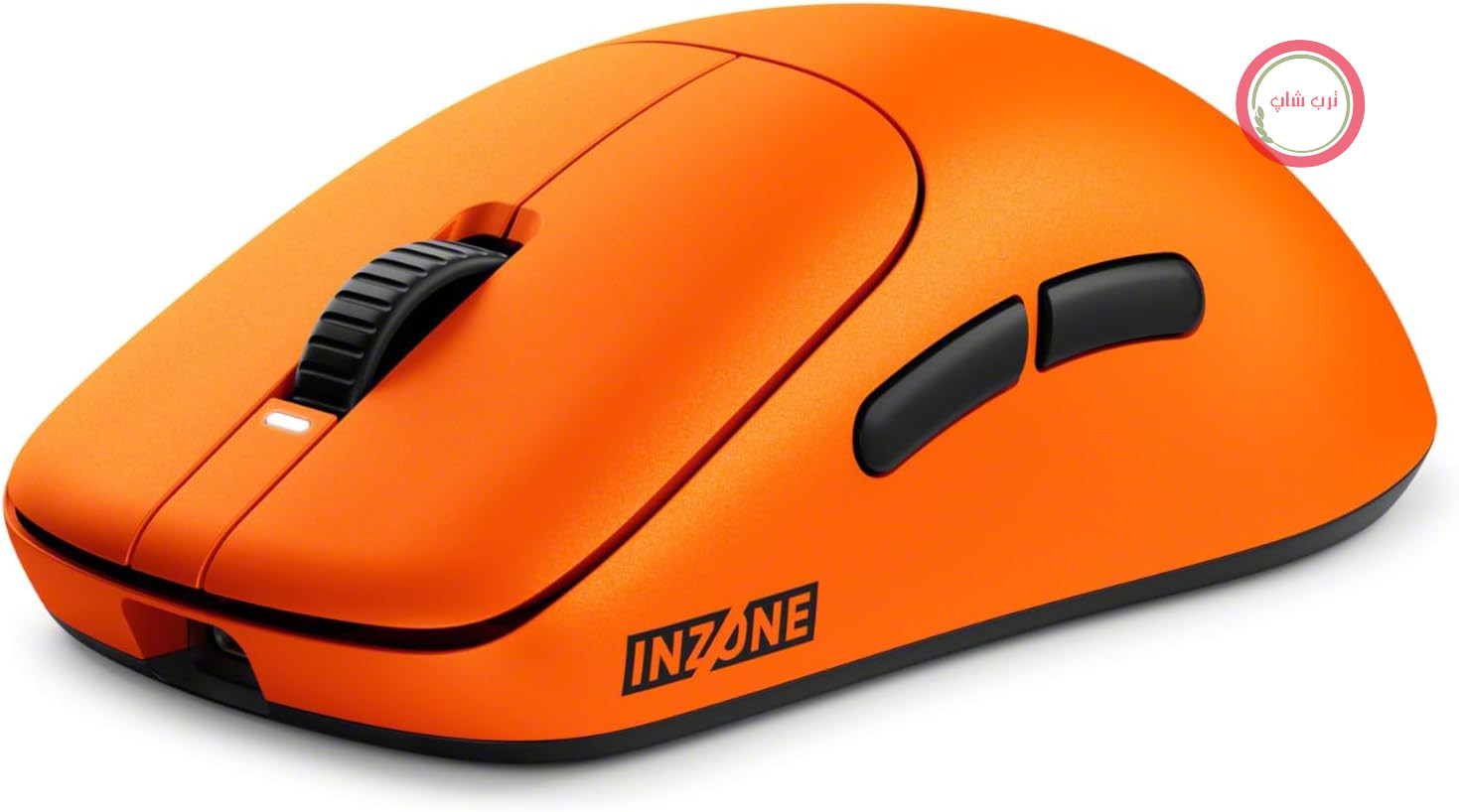 ماوس بی‌سیم سونی INZONE-A، نسخه Fnatic، مخصوص بازی - فوق سبک (۴۸.۴ گرم)، ۸۰۰۰ هرتز، حسگر PixArt با دقت ۳۰ هزار DPI، کلیدهای نوری، باتری ۹۰ ساعته، USB-C، توسعه یافته با Fnatic - PC FPS Esports - نارنجی