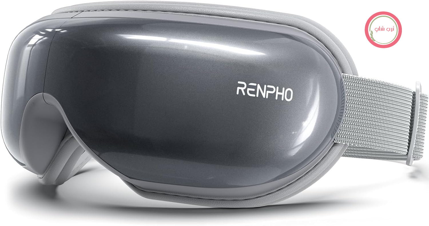ماساژور چشم رنفو آمریکا RENPHO با گرما، هدیه سلامتی برای خانم‌ها، خاکستری