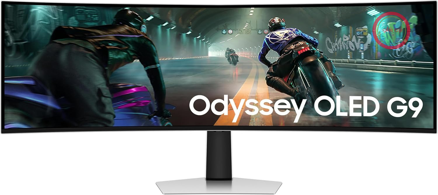 مانیتور سامسونگ G91SD، 124.5 سانتی‌متر [49] 5120 در 1440 پیکسل، دوال QHD OLED، مدل Argento (سامسونگ اودیسه OLED G9 S49DG912SU، مدل sk??)