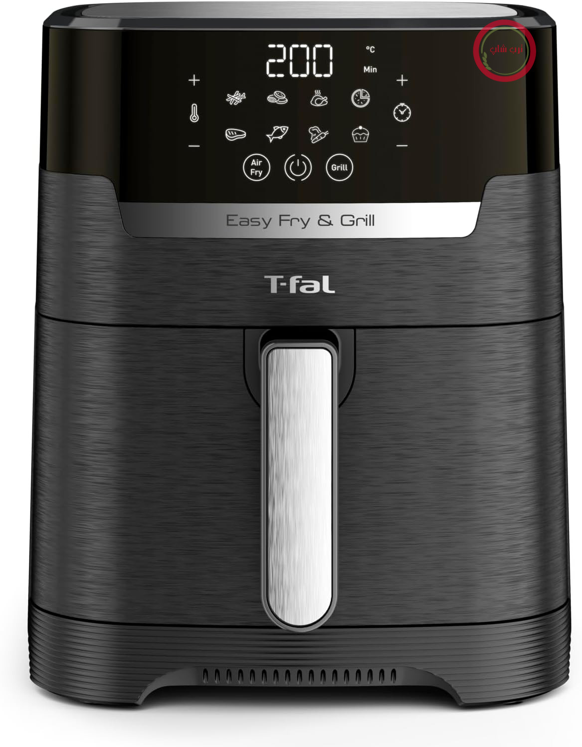 سرخ کن تفال مدل Easy Fry & Grill Precision با هوای گرم، حجم ۴.۲ لیتر – سرخ کن دو در یک با صفحه گریل و عملکرد آبگیری، ۸ برنامه، ۸۰ تا ۲۰۰ درجه سانتیگراد، فناوری فوق ترد، سرخ کردن کم چرب، دیجیتال، سایز XL EY5058