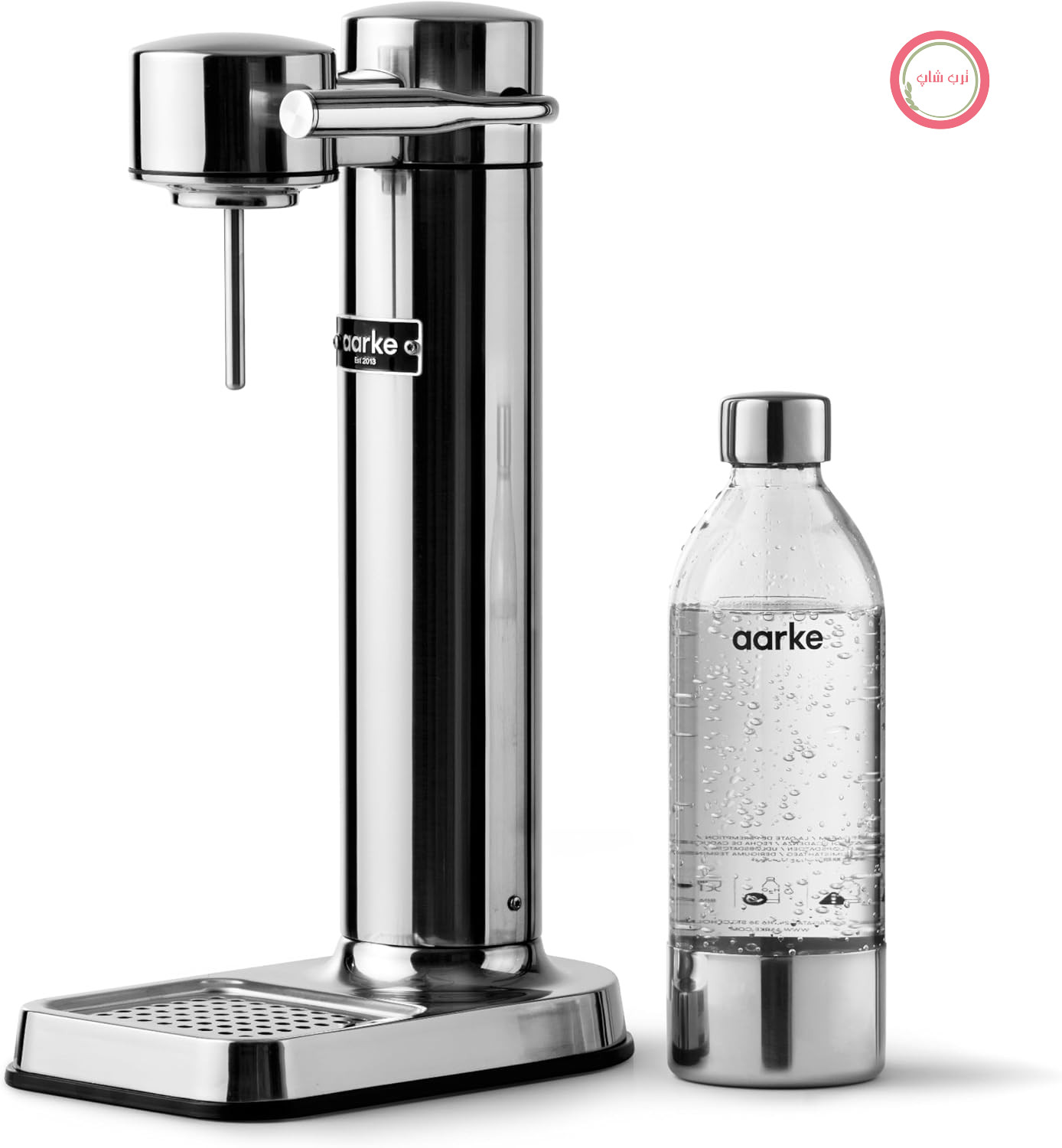 دستگاه کربنات ساز سودا ساز آرکه سوئد Aarke مدل Carbonator 3 به همراه بطری PET یک لیتری