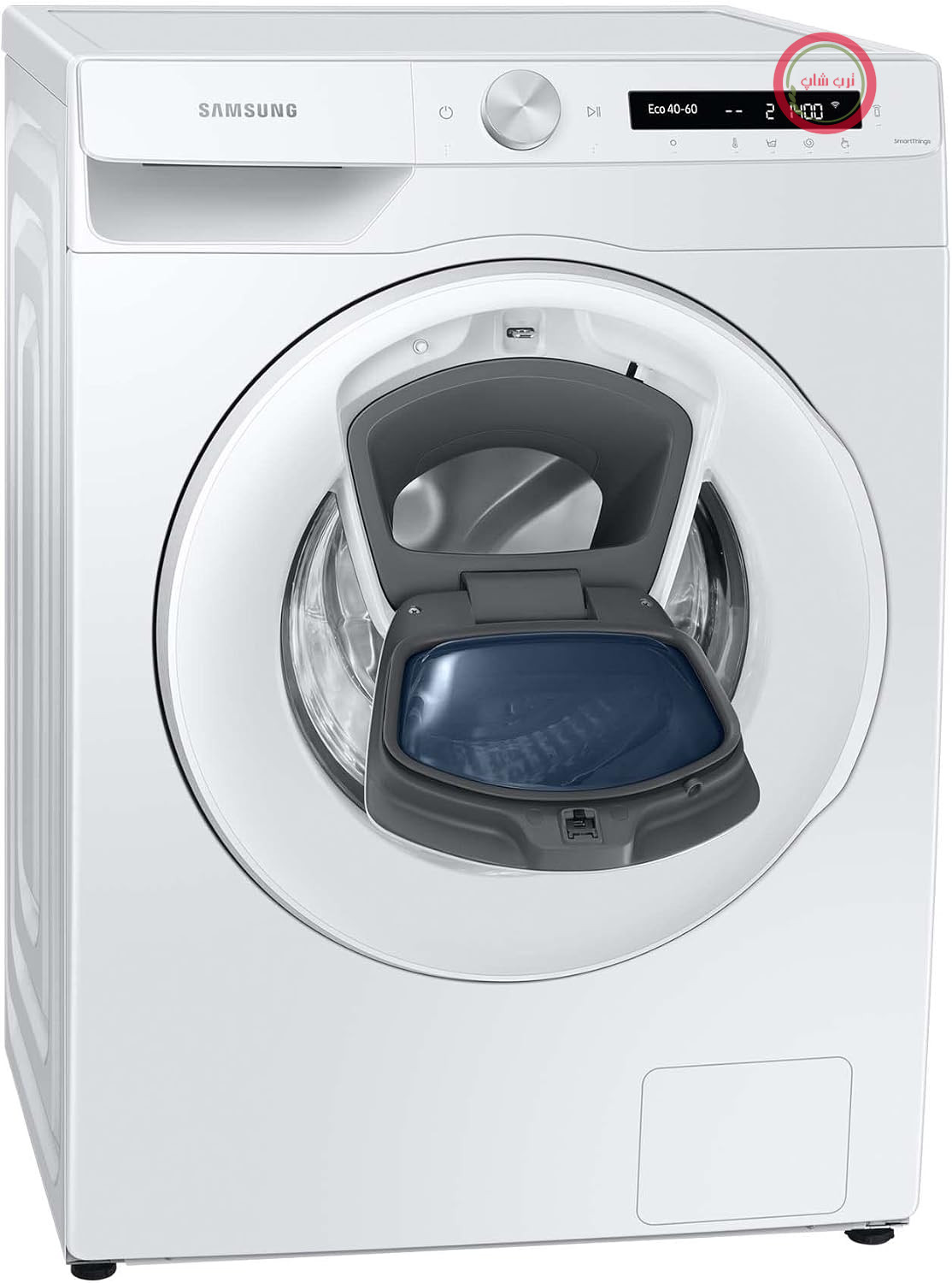 ماشین لباسشویی سامسونگ Samsung مدل WW80T554ATW/S2، 8 کیلوگرم، 1400 دور در دقیقه، Ecobubble، AddWash، کنترل هوشمند WiFi، برنامه بخار بهداشتی، سفید