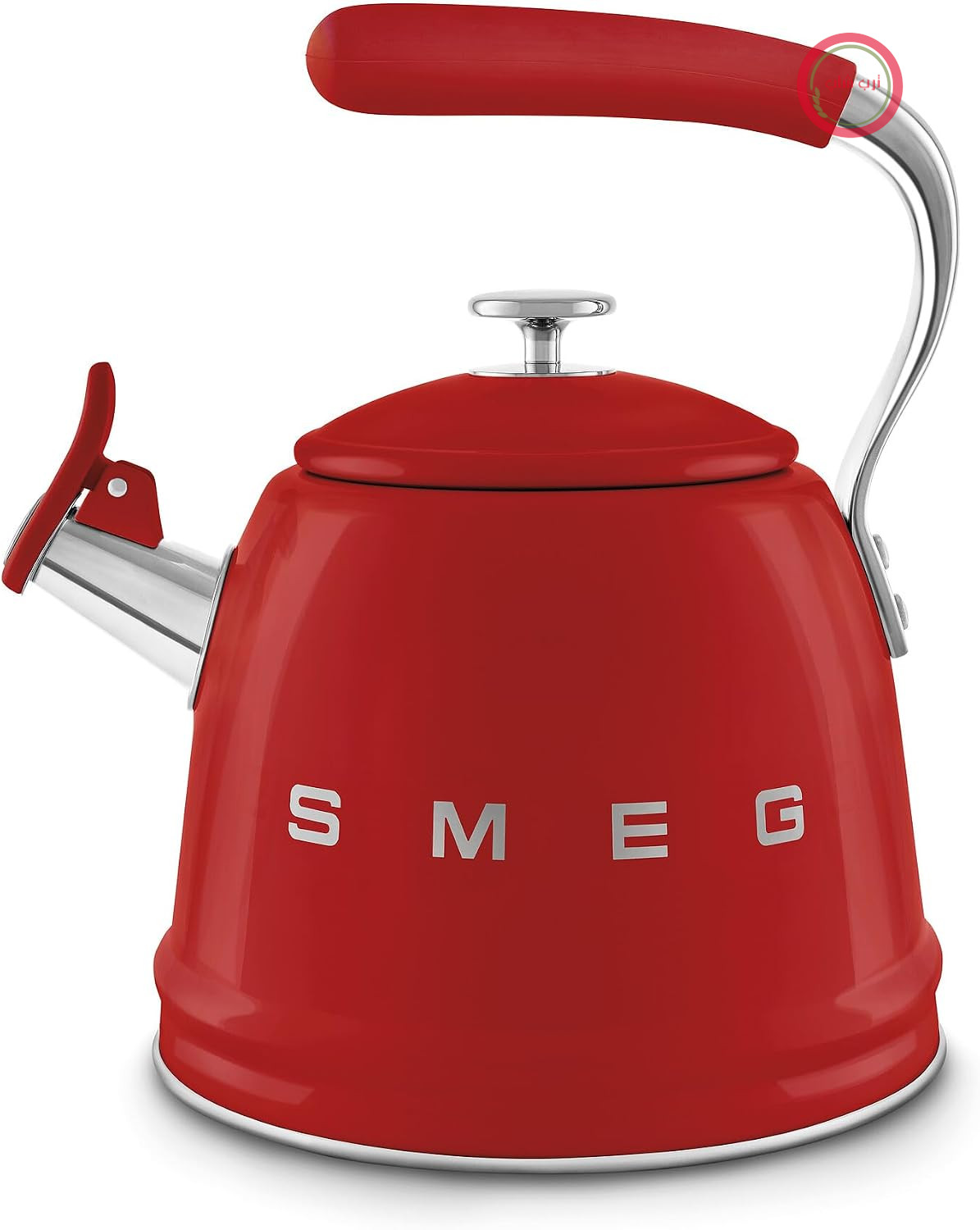 کتری رو گازی اسمگ ایتالیا Smeg مدل WKF01RD قرمز ۲.۳ لیتری