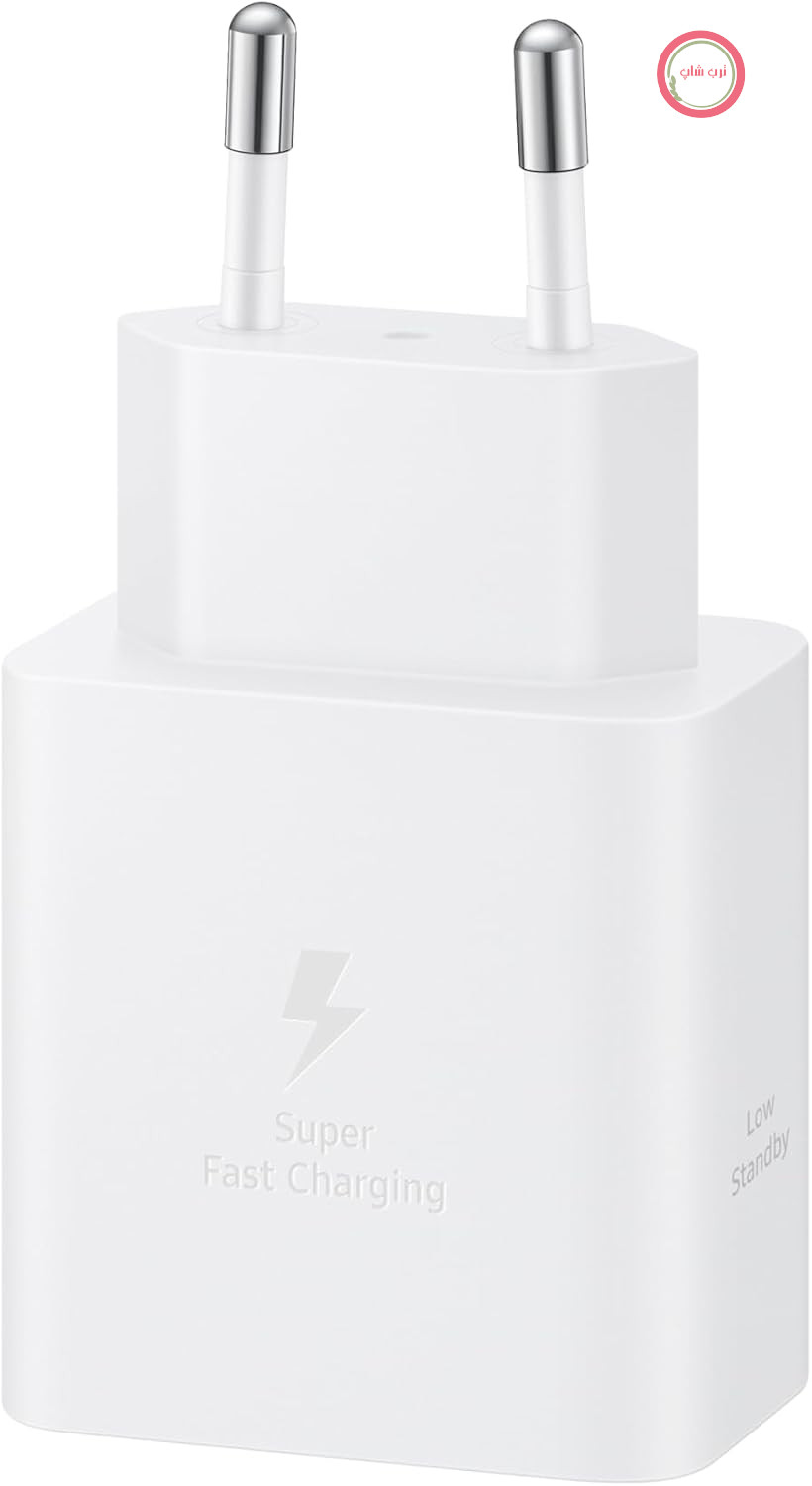 آداپتور شارژ سریع سامسونگ EP-T4511N، شارژر USB-C با شارژ سریع 45 واتی، سازگار با دستگاه‌های سایر تولیدکنندگان، سفید