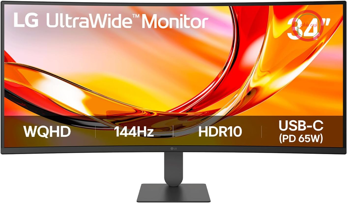 مانیتور فوق عریض ال‌جی 34U640B-B: منحنی UWQHD 1440p VA، 86.4 سانتی‌متر، HDR10