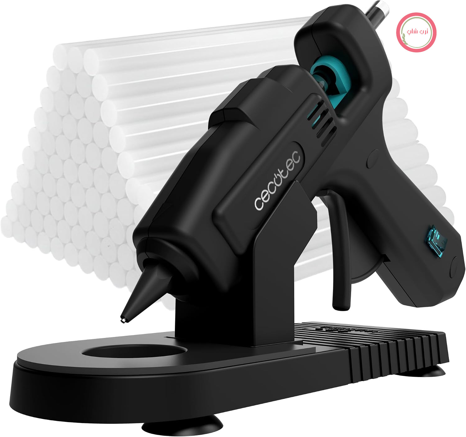 تفنگ چسب حرارتی سکوتک اسپانیا Cecotec Perfect Fix 100 Pro با پایه محافظ، گرمایش فوق سریع ۱۰۰ وات