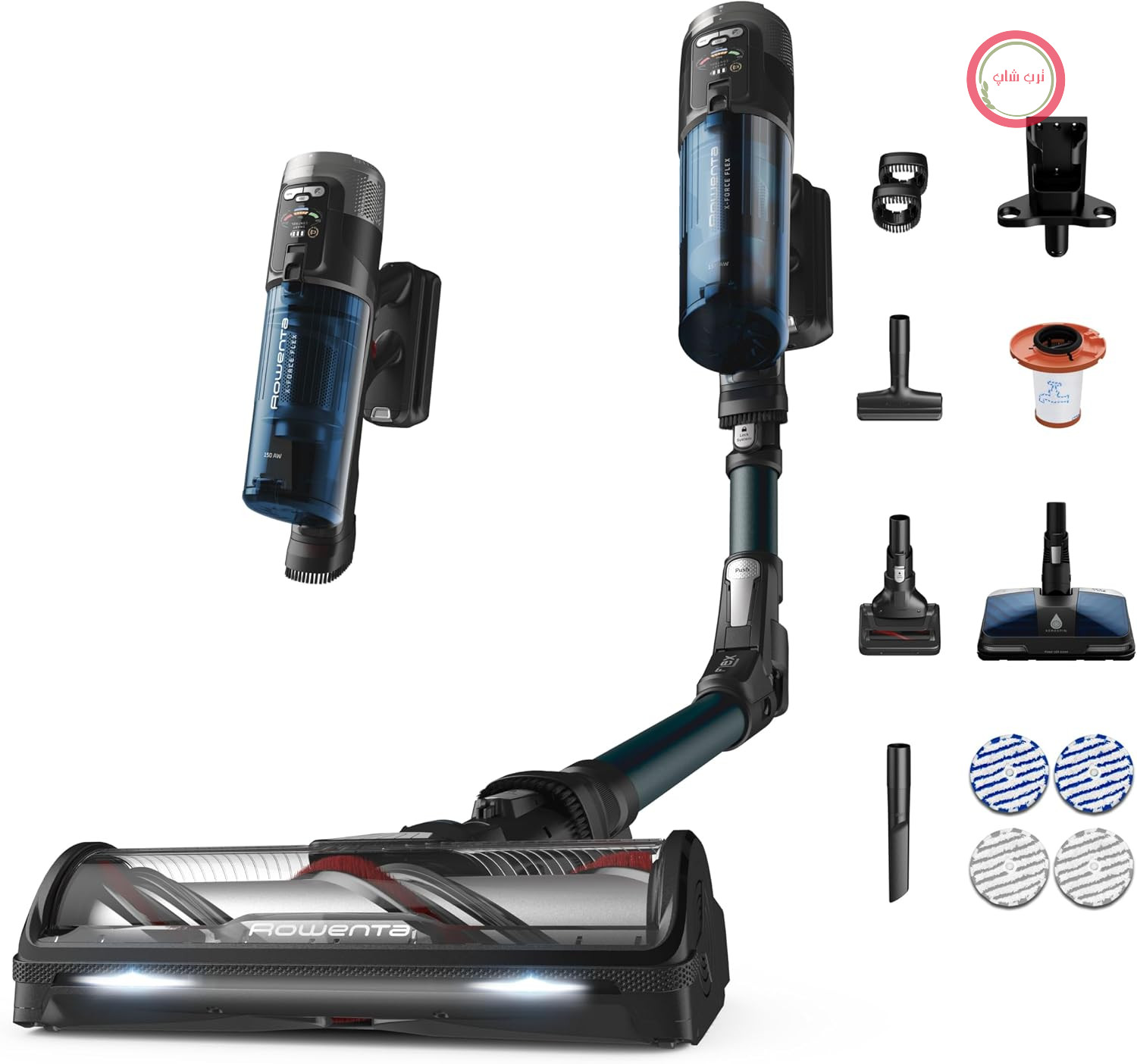 جارو شارژی روونتا آلمان مدل ROWENTA X-Force Flex 13.60