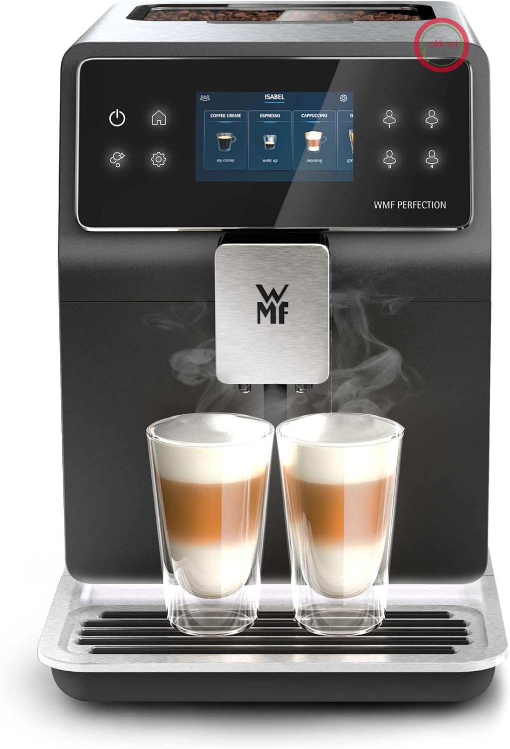 دستگاه قهوه ساز تمام اتوماتیک WMF Perfection 840L با سیستم شیر، ۱۵ نوع نوشیدنی خاص، ترموبلاک دوبل، آسیاب استیل ضد زنگ، قابلیت ذخیره مشخصات کاربر