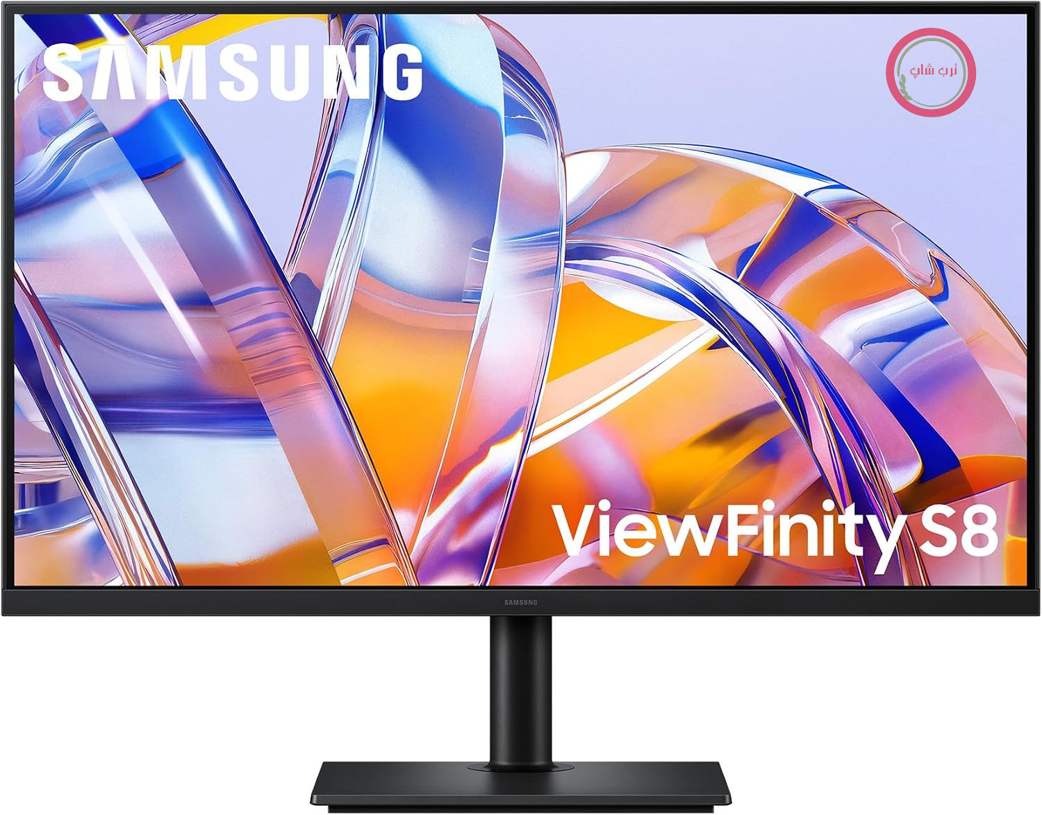 مانیتور کامپیوتر سامسونگ ViewFinity S8 مدل S80UH با سایز ۳۲ اینچ و وضوح تصویر ۴K UHD و قابلیت VA و سوئیچ KVM