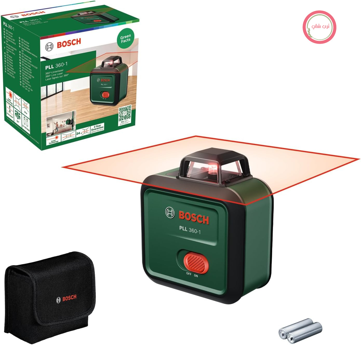 تراز لیزری خط کشی پیشرفته بوش آلمان Bosch مدل PLL 360 - 1