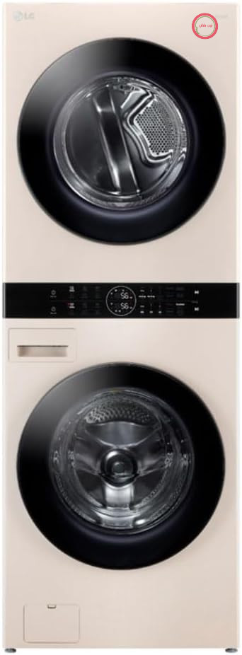 ماشین لباسشویی ال جی مدل WT1210EEF، 12 کیلوگرم / 8 کیلوگرم، 1200 دور در دقیقه، نقره‌ای
