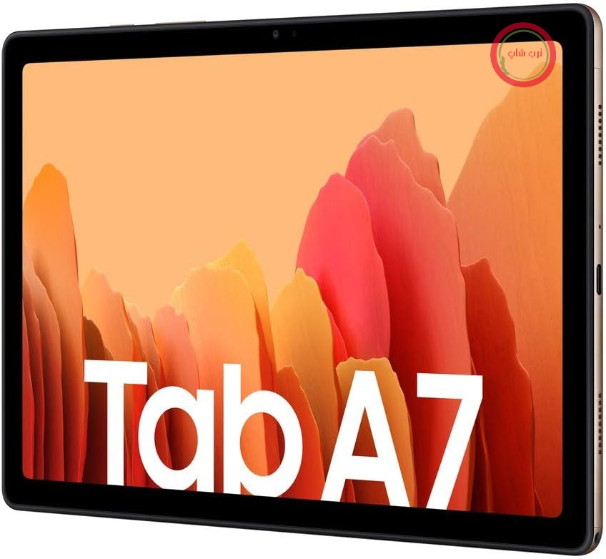 سامسونگ گلکسی تب A7، تبلت اندرویدی، LTE، باتری ۷۰۴۰ میلی‌آمپر ساعتی، صفحه نمایش ۱۰.۴ اینچی TFT، چهار بلندگو، ۳۲ گیگابایت/۳ گیگابایت رم، تبلت به رنگ طلایی