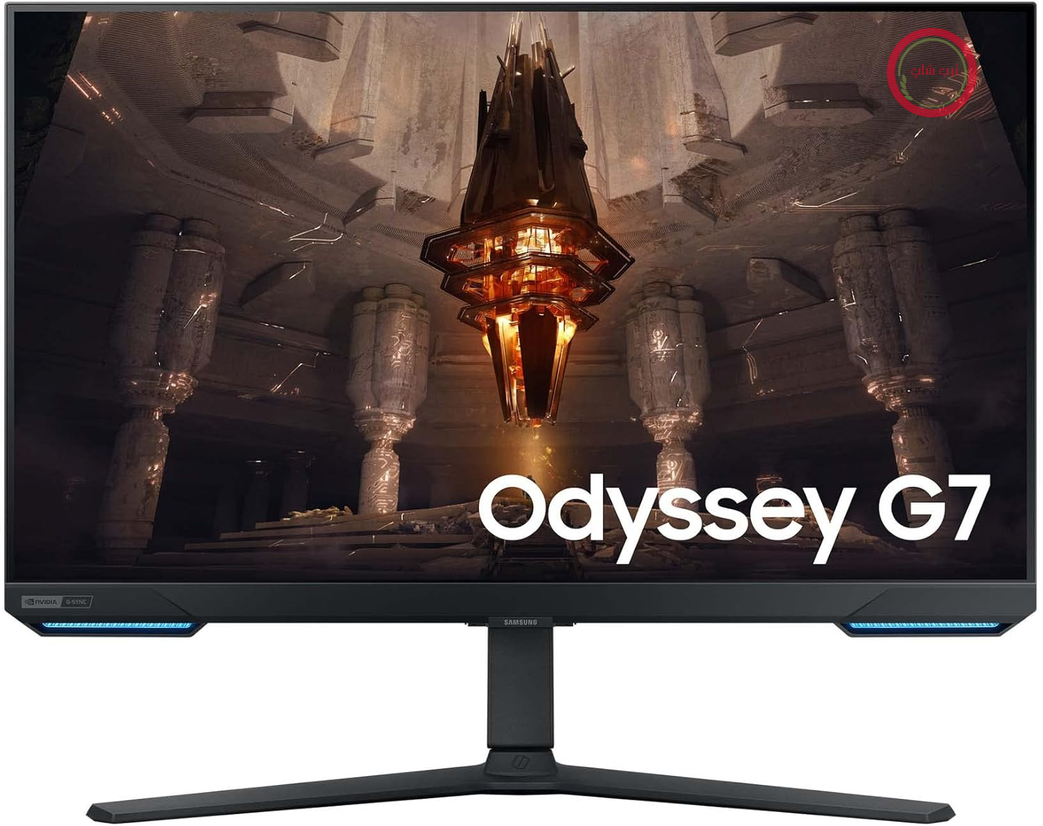 مانیتور گیمینگ سامسونگ اودیسه G70B مدل S32BG700EU، 32 اینچ، پنل IPS، وضوح UHD، FreeSync Premium Pro، سازگار با G-Sync، زمان پاسخ‌دهی 1 میلی‌ثانیه (G/G)، نرخ به‌روزرسانی 144 هرتز، مشکی