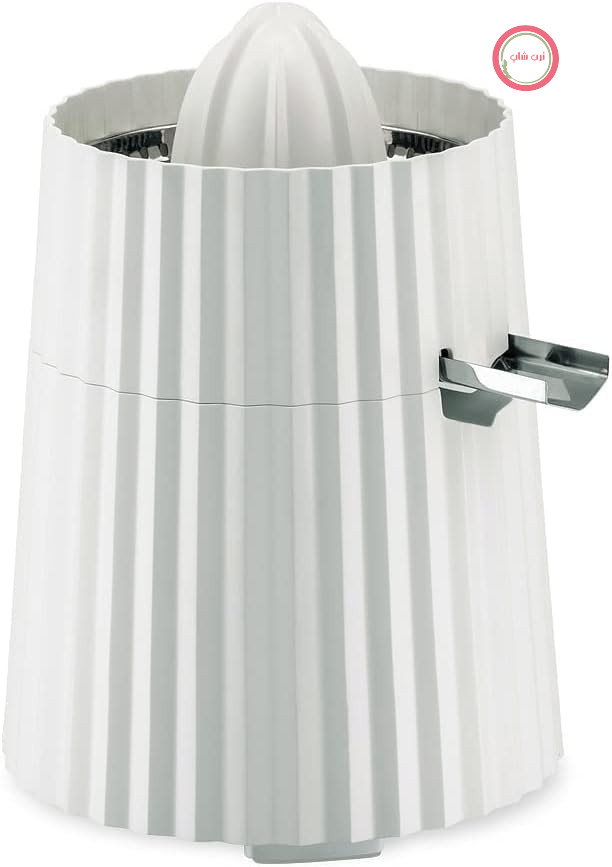 آب مرکبات گیری برقی Alessi Plissé MDL07 W - طراح، ساخته شده از رزین ترموپلاستیک، دوشاخه اروپایی، 80 وات، سفید