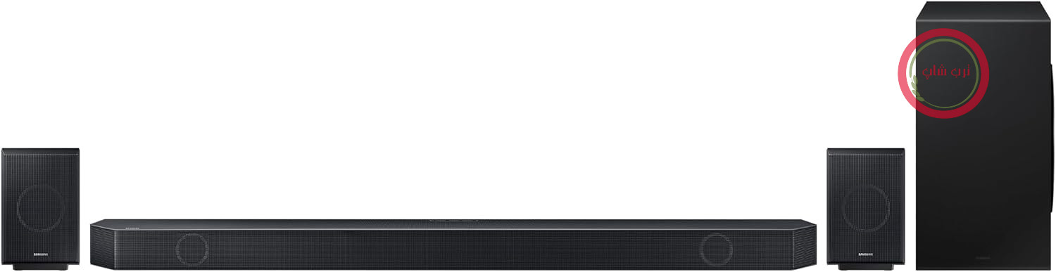 ساندبار سامسونگ Samsung مدل HW-Q995GC، Q-Soundbar 11.1.4 کاناله، بلندگوهای عقب 4.0.2 کاناله، Dolby Atmos / DTS:X بی‌سیم، Q-Symphony [2023]
