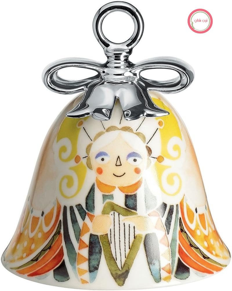 زیور آلات کریسمس فرشته Alessi MW40 6 - چینی با تزئینات