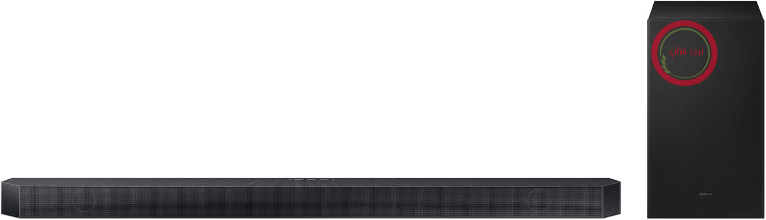 ساندبار سامسونگ Samsung مدل HW-Q610GH / Q600H سری Q، ساندبار 2 کاناله 3.1 اینچی با صدای فراگیر، ساب ووفر دوگانه بی‌سیم 6.5 اینچی، دالبی اتموس بی‌سیم، Q-Symphony، حالت بازی حرفه‌ای برای صدای سه‌بعدی بازی، الکسا