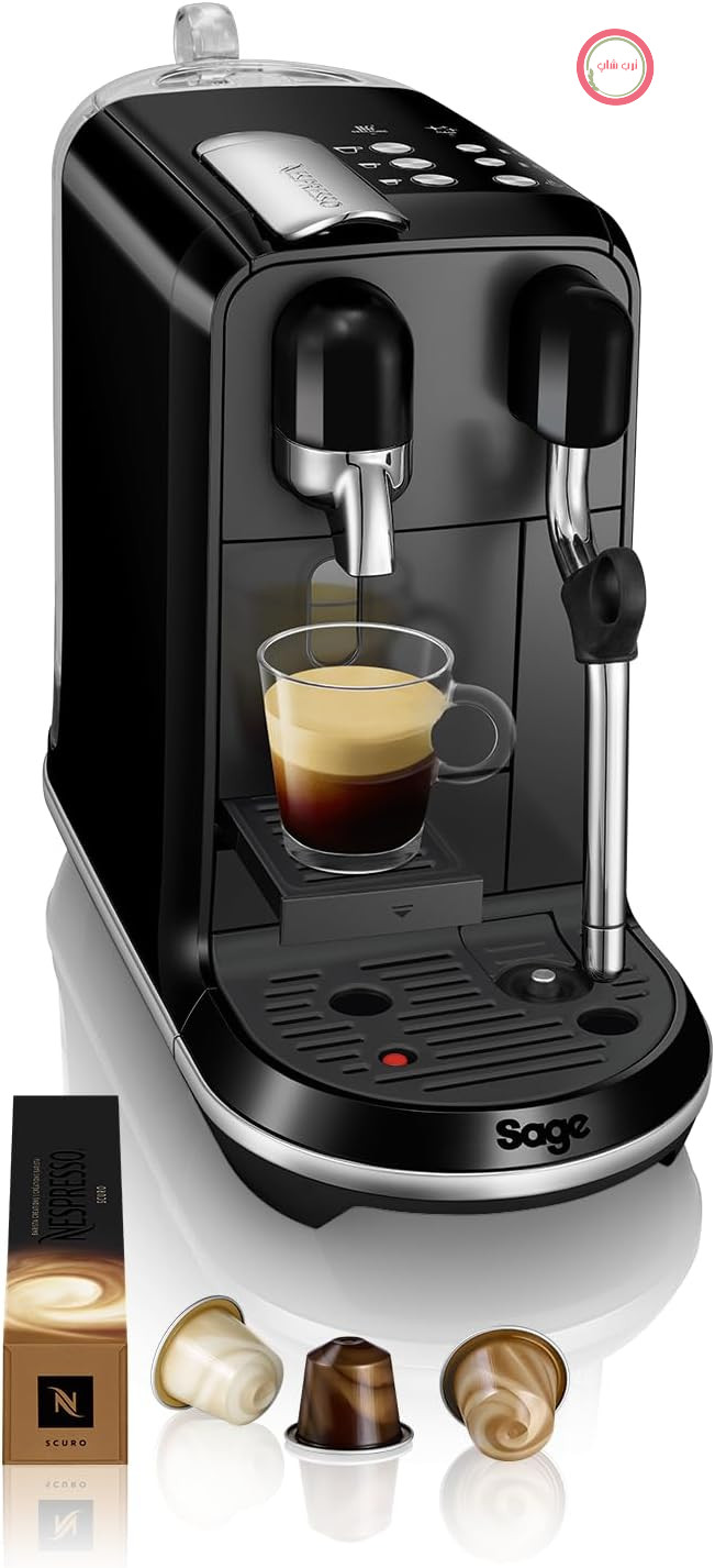 دستگاه کپسولی نسپرسو سیج مدل Creatista Uno مشکی اورجینال SNE500BKS