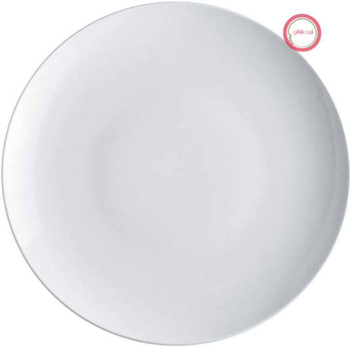 بشقاب کباب گرد Alessi SG53/21 'Mami' ساخته شده از چینی سفید، قطر 31.5 سانتی متر