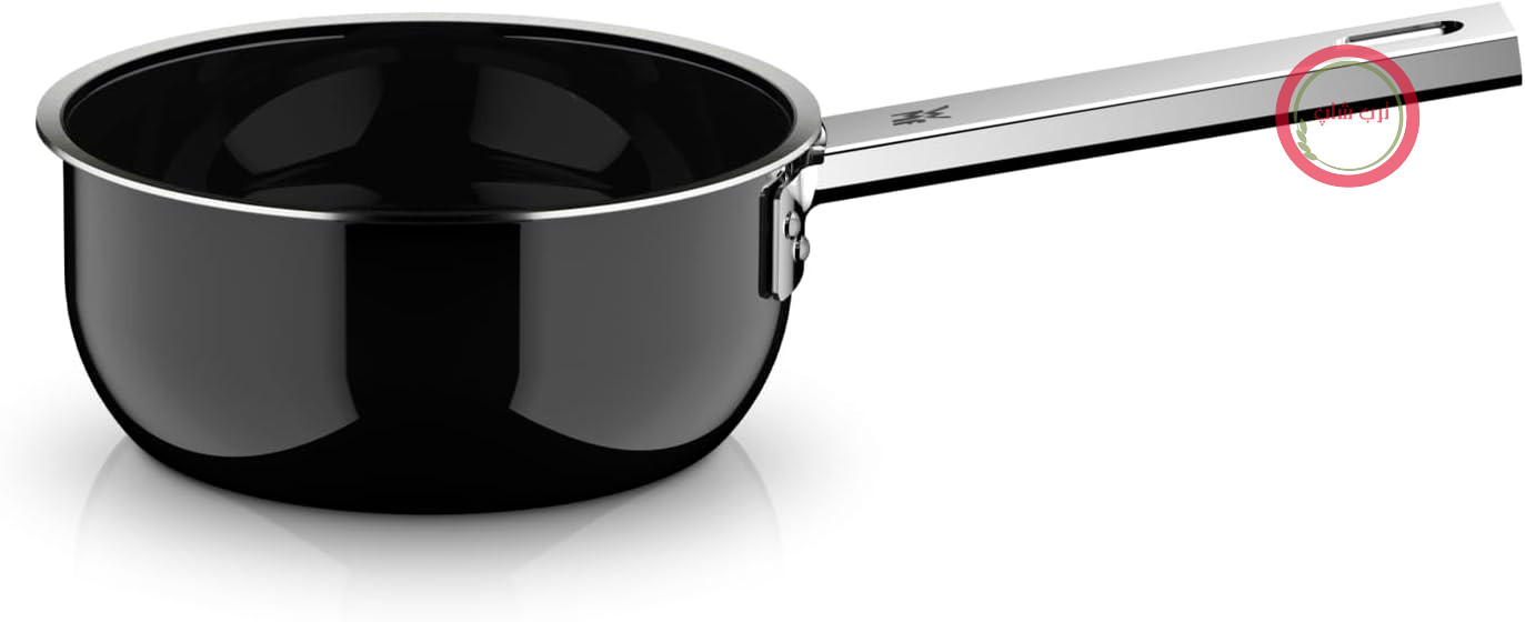 WMF Fusiontec Function Pro، قابلمه دسته‌دار، ۱۶ سانتی‌متر، جنس بادوام، ضد خش، ظرف خورش، قابلمه کوچک، مناسب برای انواع اجاق گاز، ساخت آلمان، مشکی، ۰۵۱۸۵۹۵۲۹۰