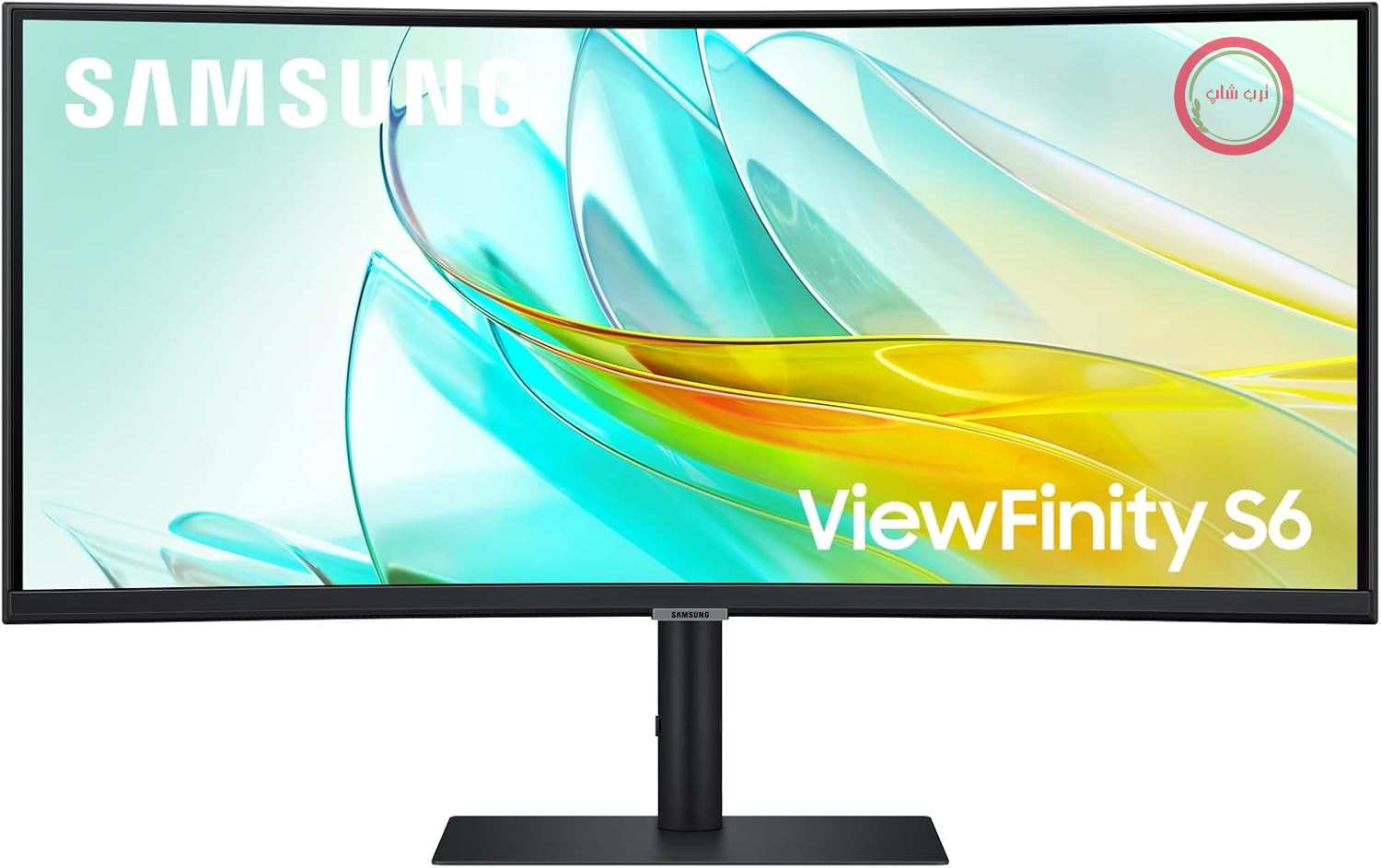 مانیتور منحنی سامسونگ ViewFinity S65UC، ۳۴ اینچ، دارای بلندگو، پنل VA، وضوح تصویر ۳۴۴۰ در ۱۴۴۰ پیکسل، نرخ تازه‌سازی ۱۰۰ هرتز، زمان پاسخگویی ۵ میلی‌ثانیه، شارژ ۹۰ وات از طریق USB-C، صفحه نمایش چرخان
