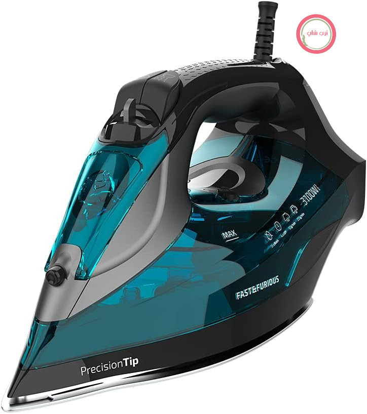 اتو بخار سکوتک اسپانیا Cecotec Fast - Furious 5055 Pro، کف سرامیکی، قابلیت لغزشی TurboSlide، 5