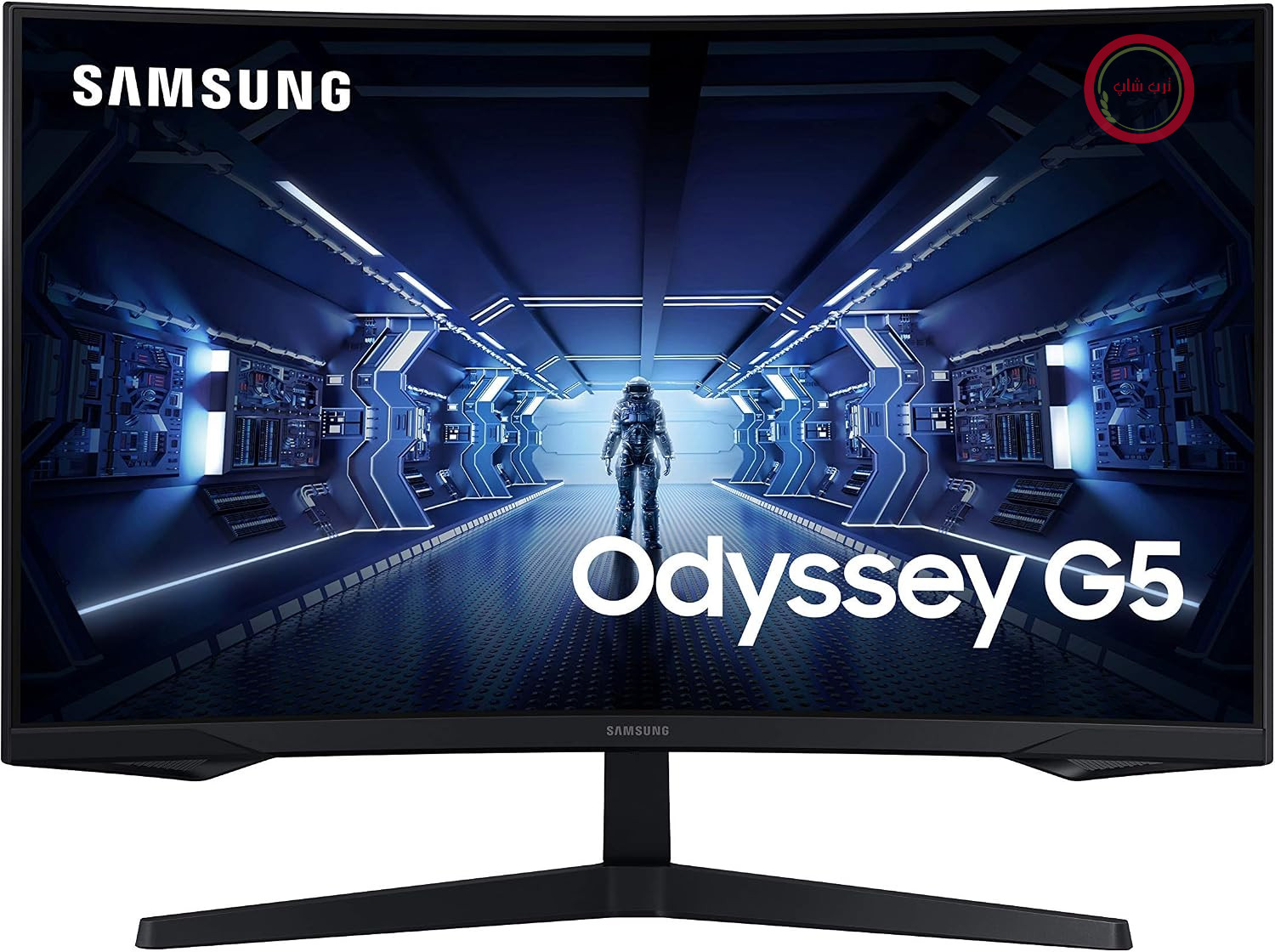 مانیتور کامپیوتر سامسونگ Odyssey G53T، ۲۷ اینچ، ۱۴۴ هرتز، زمان پاسخ ۱ میلی‌ثانیه، پنل VA، وضوح WQHD 2560 x 1440، نسبت تصویر ۲۵۰۰:۱، منحنی، ۱۰۰۰R، ۳۰۰ کاندلا بر متر مربع، قابل کج شدن، کابل DisplayPort