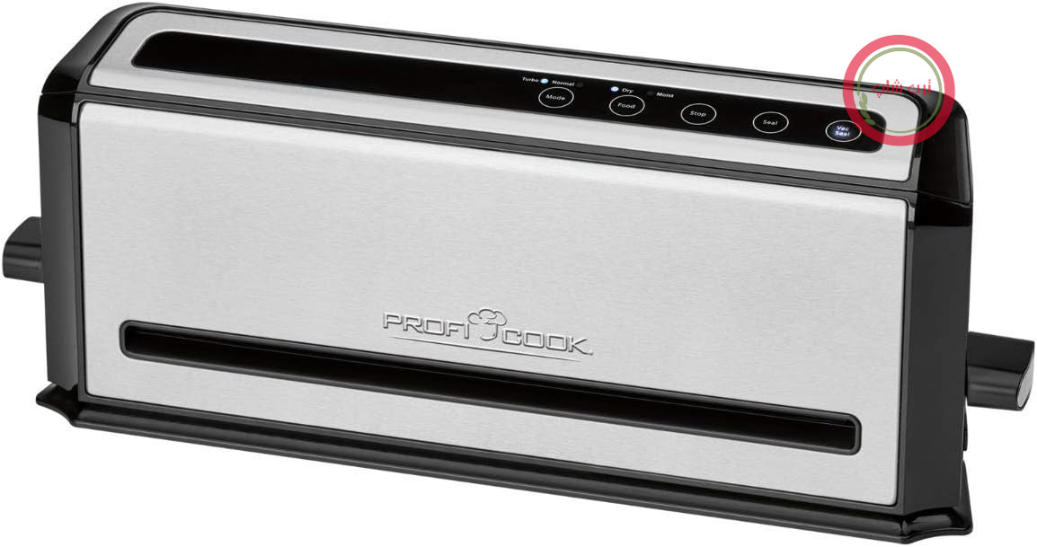 دستگاه وکیوم خانگی ProfiCook® | دستگاه سیل وکیوم شامل 10 کیسه | پخت و پز در محیط خلاء و Sous Vide | سیل پایدار | دستگاه سیل فویل با ظرفیت مکش 12 لیتر در دقیقه | مواد غذایی را 8 برابر بیشتر تازه نگه می‌دارد | PC-VK 1133