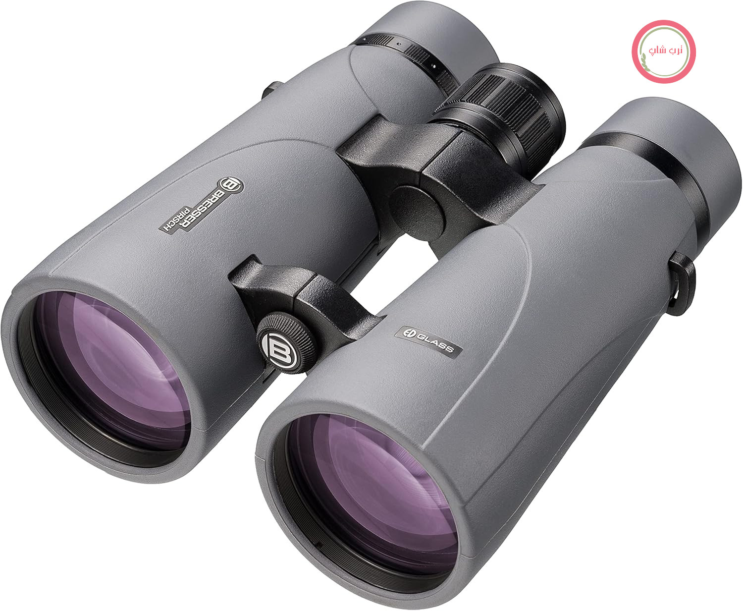 دوربین دوچشمی Bresser Pirsch ED 8x56 با پوشش دی‌الکتریک برای کنتراست بالا، منشورهای شیشه‌ای ED با کارایی بالا، پوشش فازی، پر کردن با گاز آرگون و محفظه ضد آب | بزرگنمایی 8 برابر، مناسب برای افراد عینکی، شیشه ED، پوشش فازی، پوشش دی‌الکتریک، پر شده با آرگون
