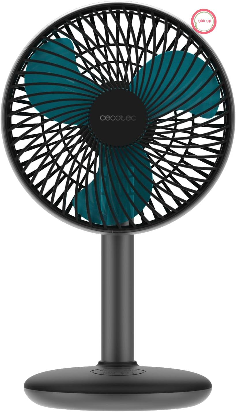 پنکه رومیزی قابل شارژ سکوتک اسپانیا Cecotec، پنکه رومیزی قابل حمل EnergySilence 4000، مشکی