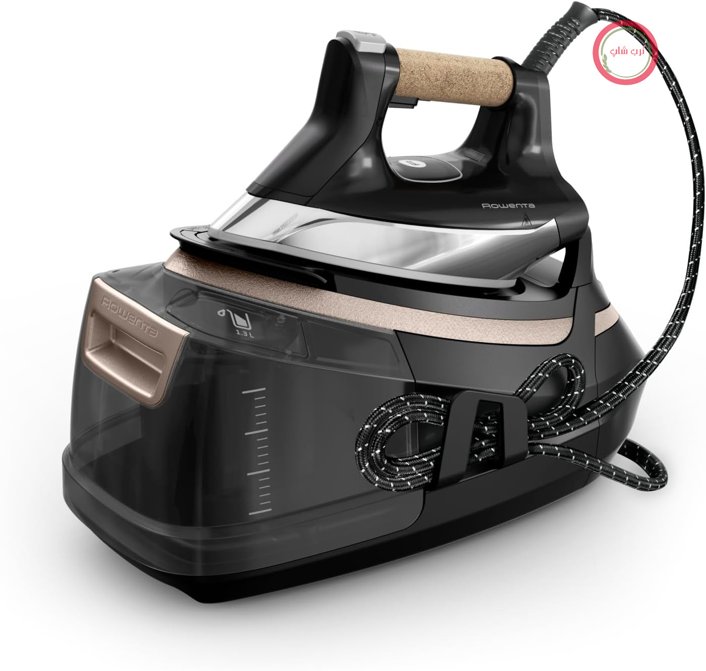 اتو بخار مخرن دار روونتا آلمان Rowenta Eco Steam Pro، بخاردهی لحظه‌ای تا ۶۰۰ گرم در دقیقه، خروجی بخار تا ۱۵۰ گرم در دقیقه، صرفه‌جویی در مصرف انرژی، طراحی سازگار با محیط زیست، DG9661