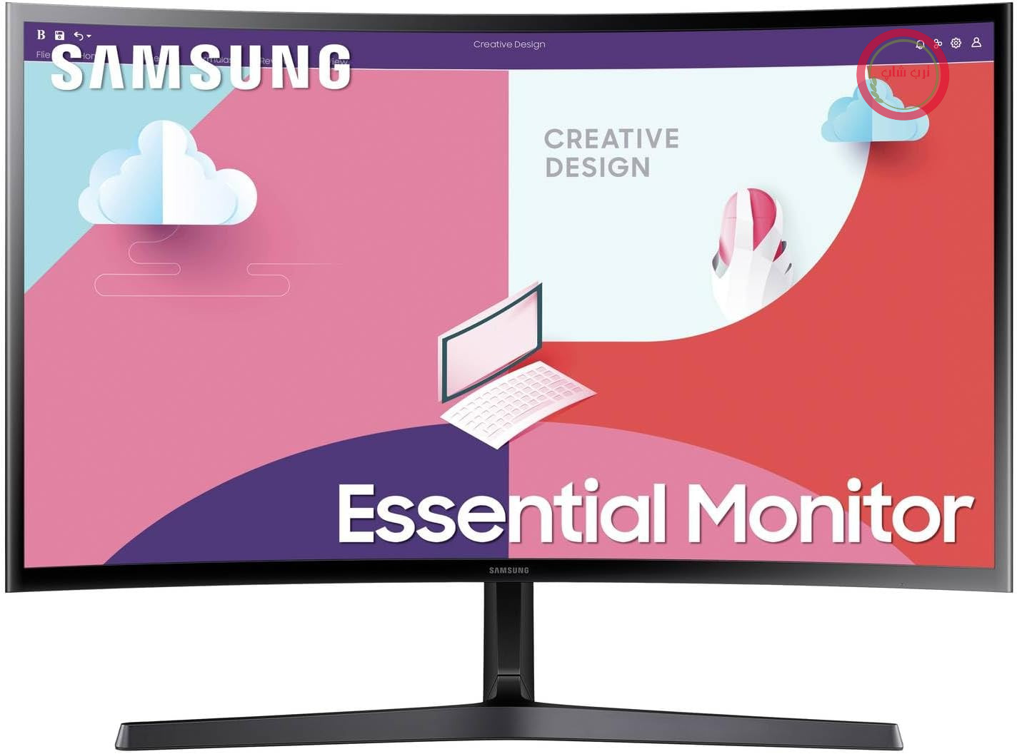 مانیتور سامسونگ S36C Essential Monitor S27C366EAU، منحنی، ۲۷ اینچ، پنل VA، وضوح تصویر Full HD، فناوری Eco Saving Plus، فناوری AMD FreeSync، زمان پاسخگویی ۴ میلی‌ثانیه، نرخ به‌روزرسانی ۷۵ هرتز، مشکی