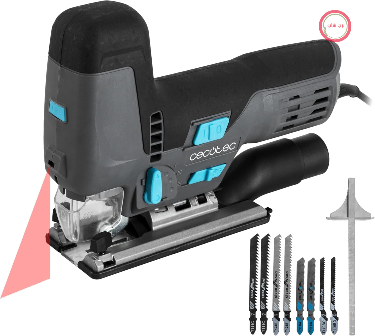 اره عمودبر سکوتک اسپانیا Cecotec MultiCut 8500 Vision با قدرت ۸۰۰ وات، حرکت پاندولی