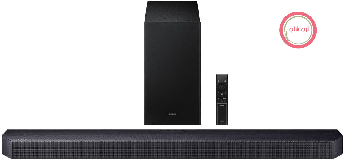 ساندبار سامسونگ Samsung مدل HW-Q600F/ZF - Dolby Atmos/DTS:X، Q-Symphony Gen II، ۳.۱.۲ کانال، صدای هوشمند و حالت Pro-Gaming [نسخه فرانسوی]
