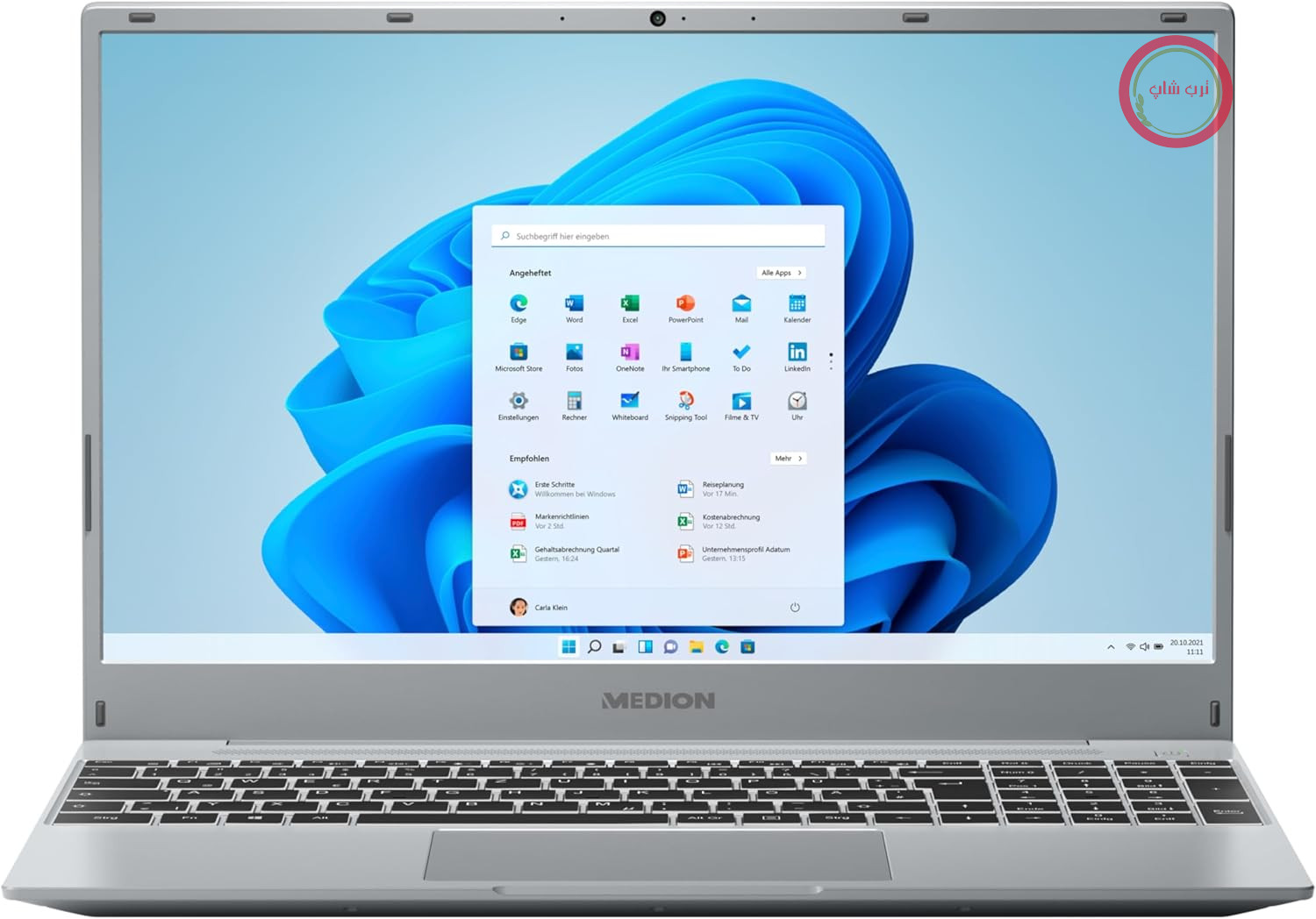 لپ‌تاپ ۱۵.۶ اینچ مدیون آلمان MEDION E15303 فول اچ‌دی با Ryzen 7، رم 8GB و SSD 512GB