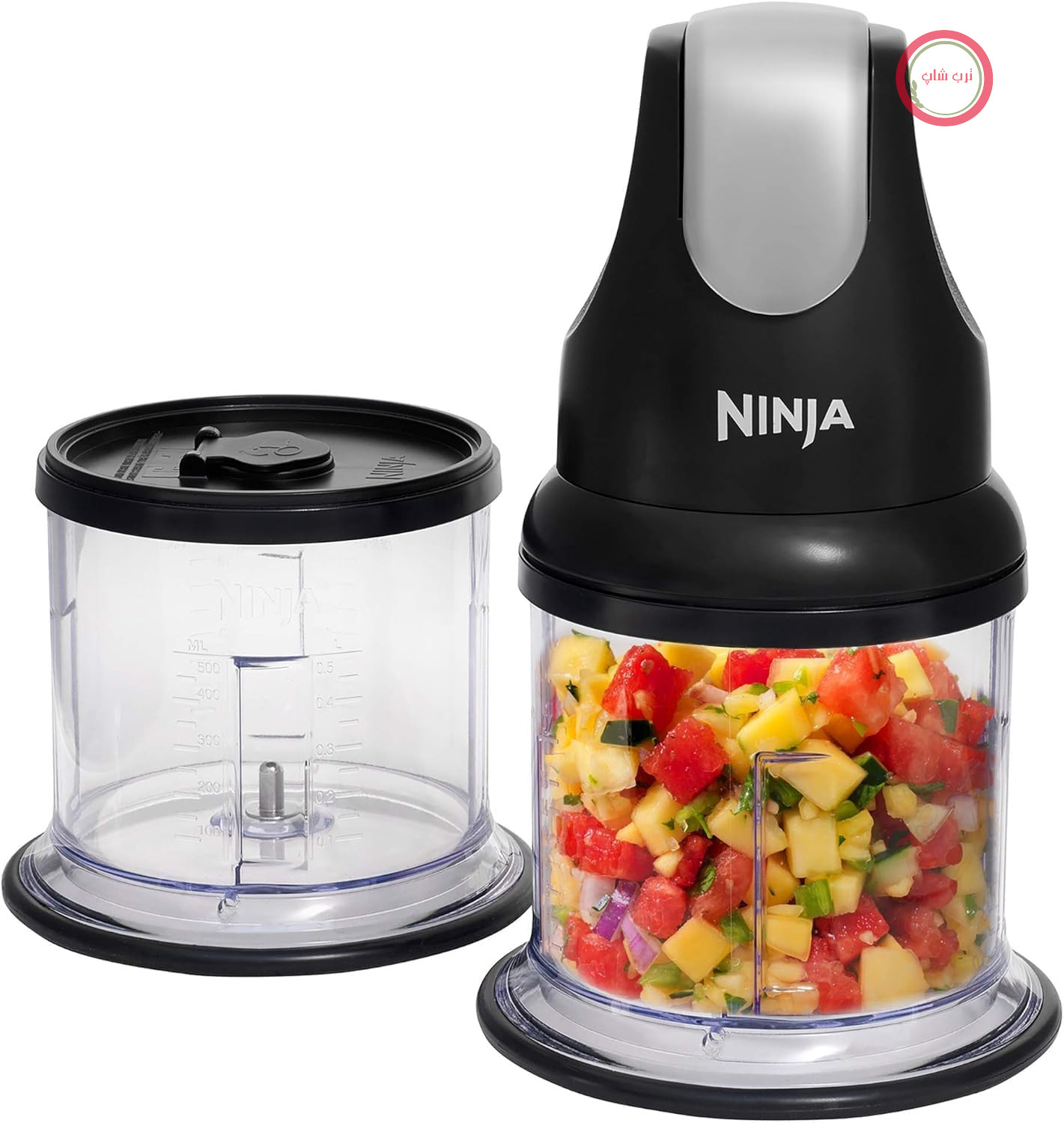 خردکن کوچک سبزیجات و صیفی جات نینجا آمریکا اکسپرس چاپ، Ninja NJ1002EUBK