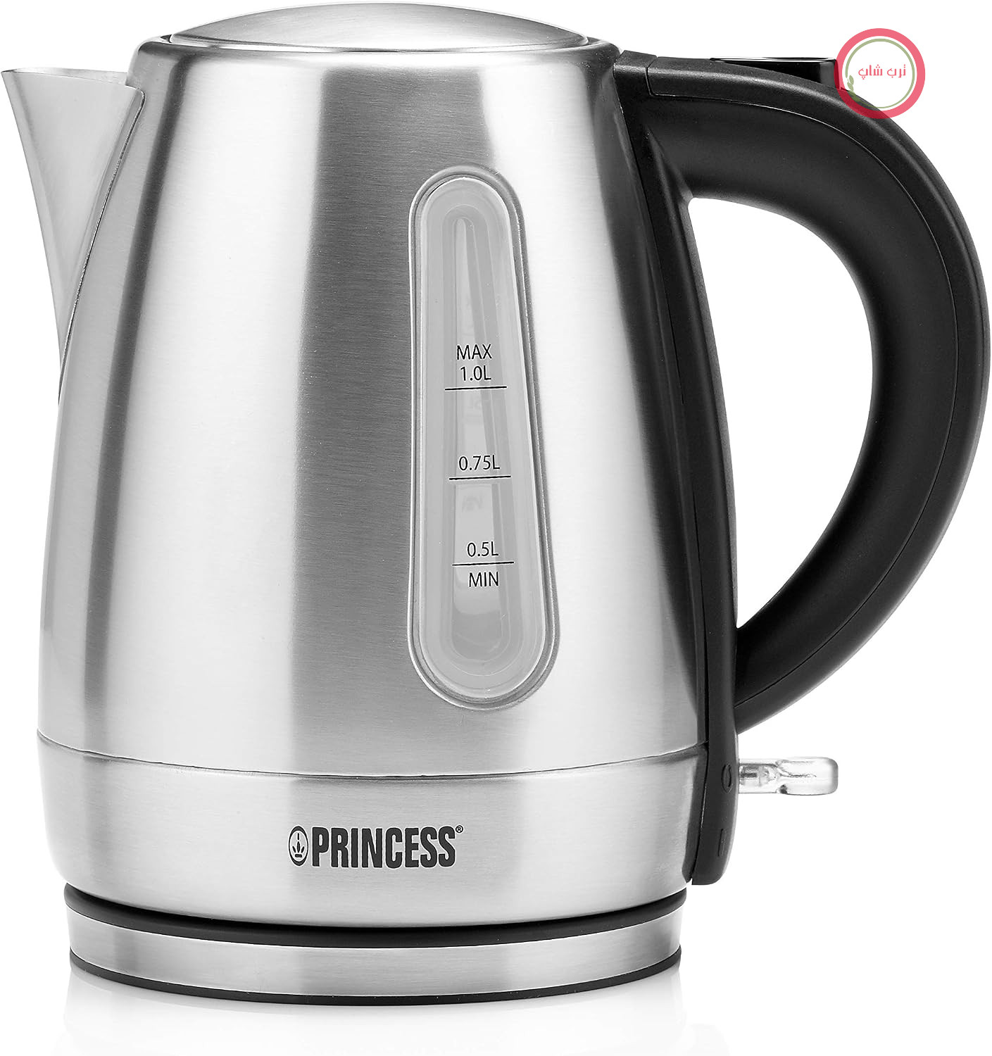 کتری برقی پرینسس هلند Princess 01.236023.01.001، ظرفیت 1 لیتر، 2200 وات