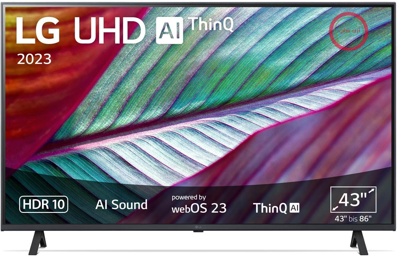 تلویزیون ۴۳ اینچی UHD ال‌جی مدل ۴۳UR78006LK (با پشتیبانی از HDR فعال، نرخ نوسازی ۶۰ هرتز، تلویزیون هوشمند)