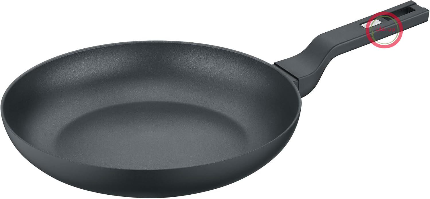 ماهیتابه Berndes b.smart 30 سانتی‌متری بدون درب - روکش نچسب - سازگار با اجاق القایی - مناسب برای انواع اجاق گاز - ساخته شده از آلومینیوم بازیافتی - روکش نچسب بدون PFOA