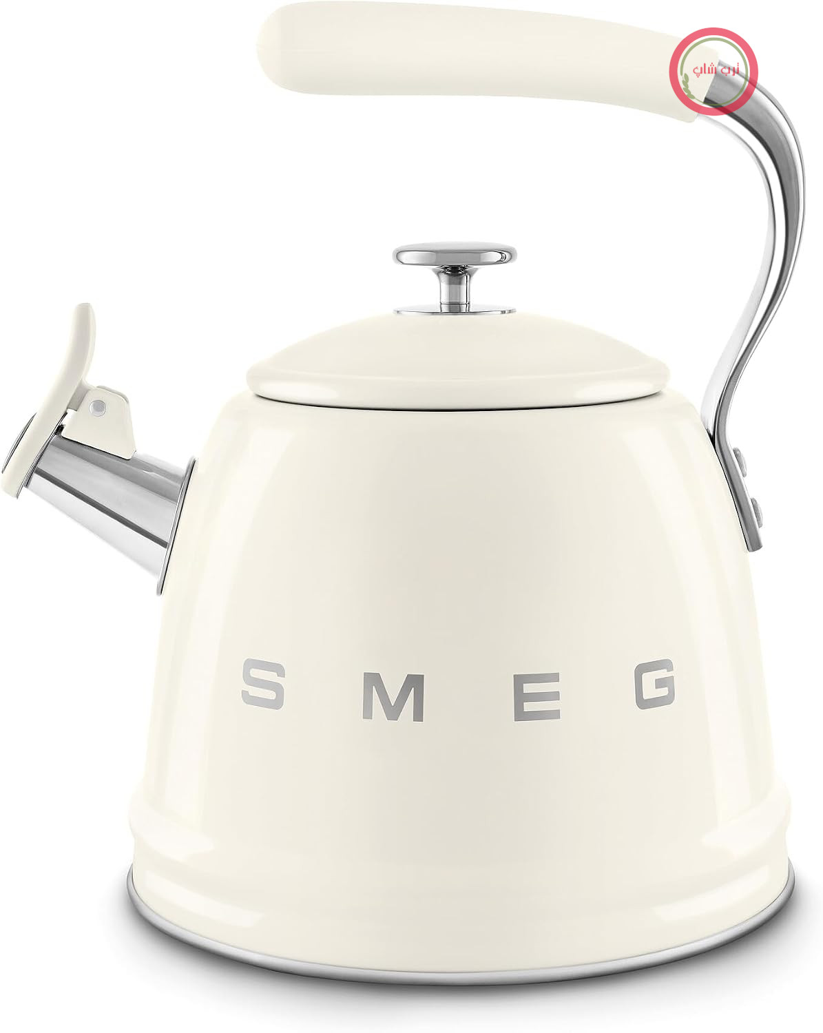 کتری رو گازی اسمگ ایتالیا Smeg مدل WKF01CR کرم ۲.۳ لیتری
