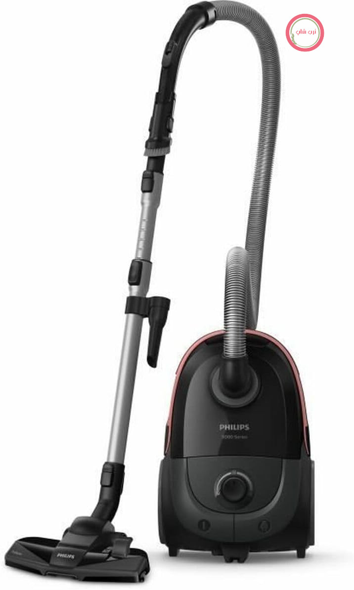 جاروبرقی کیسه‌دار فیلیپس XD5123/10، 900 وات، 4 لیتر، مشکی