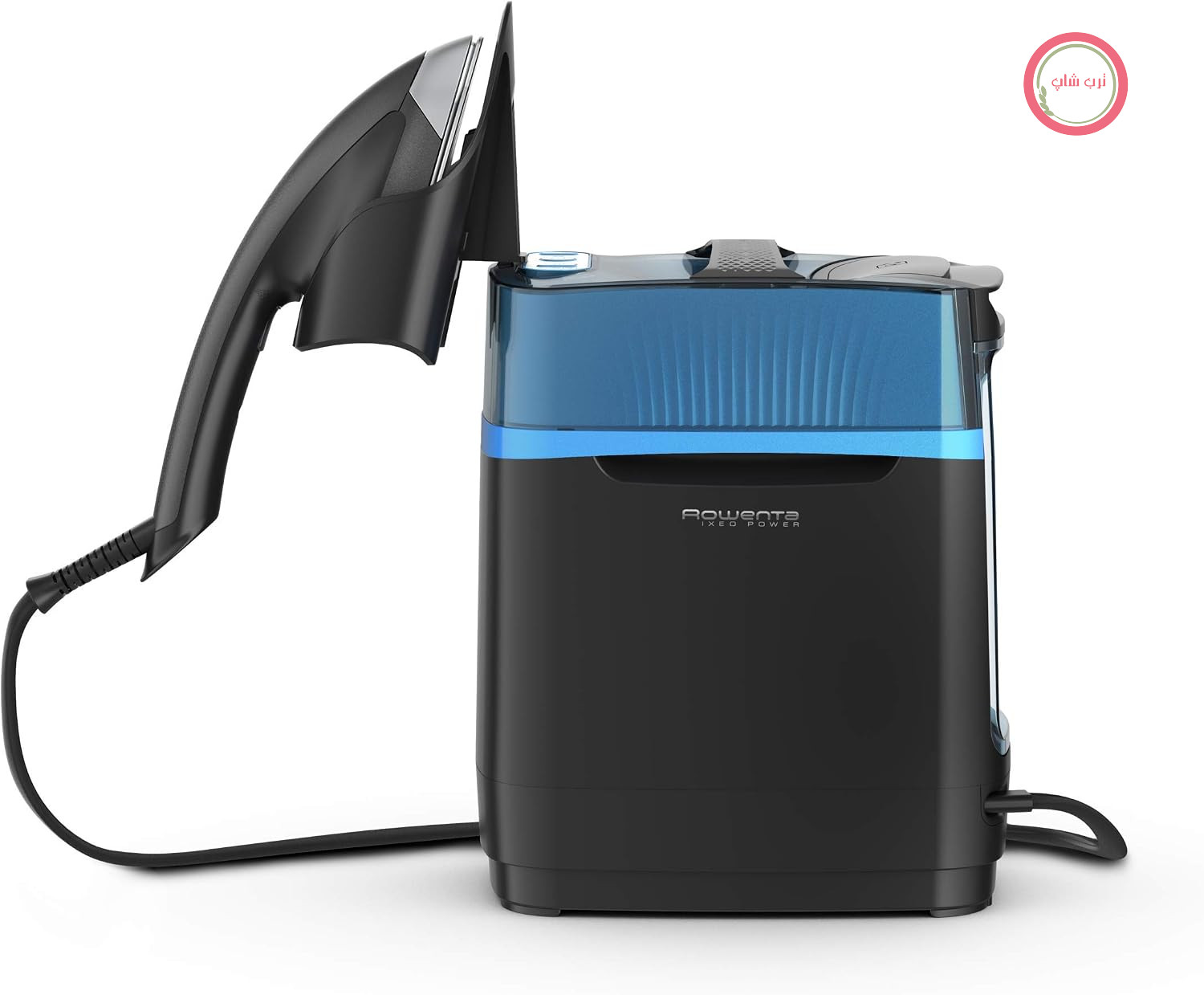 اتو بخار ایستاده روونتا آلمان Rowenta Steam Unit Ixeo UR1910، برس بخارشوی فشار قوی، سری فوق سبک، بخاردهی لحظه‌ای تا 200 گرم در دقیقه، فشار 5.8 بار، جت بخار و ضدعفونی‌کننده، پلاستیکی، اطلاعات بیشتر موجود نیست
