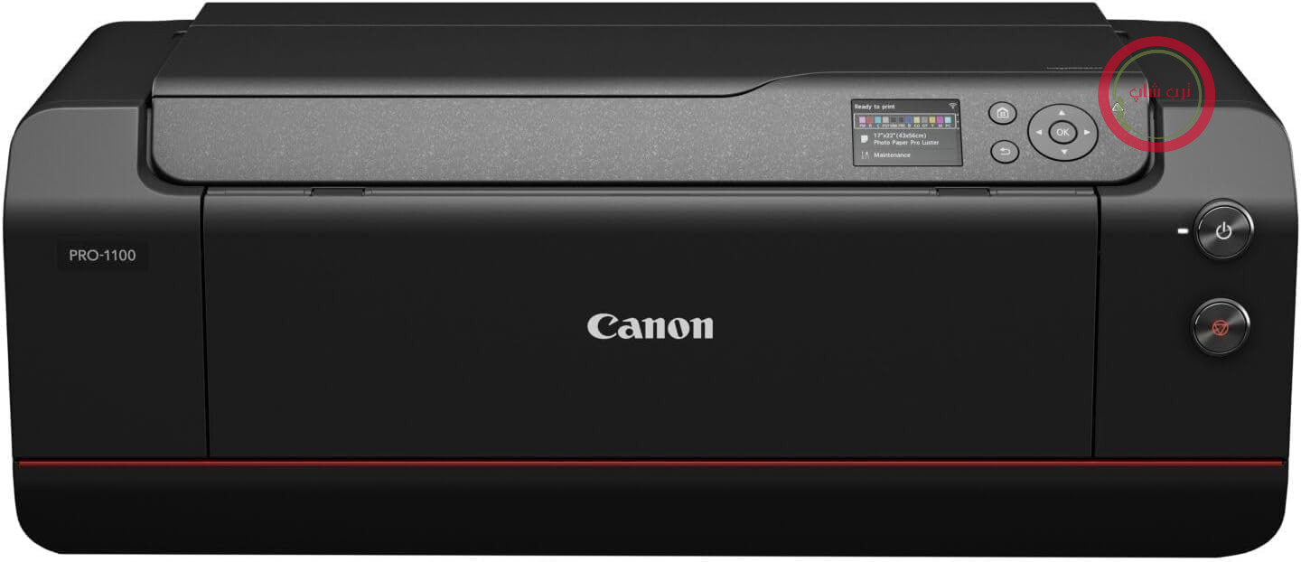 چاپگر عکس Canon ImagePROGRAF PRO-1100 A2 (چاپگر دارای وای‌فای، اترنت، جوهرهای ۱۲ رنگ Lucia PRO II، رنگ‌های زنده، مشکی عمیق، ۲۰۰ سال ماندگاری رنگ و نور، راه‌اندازی آسان)