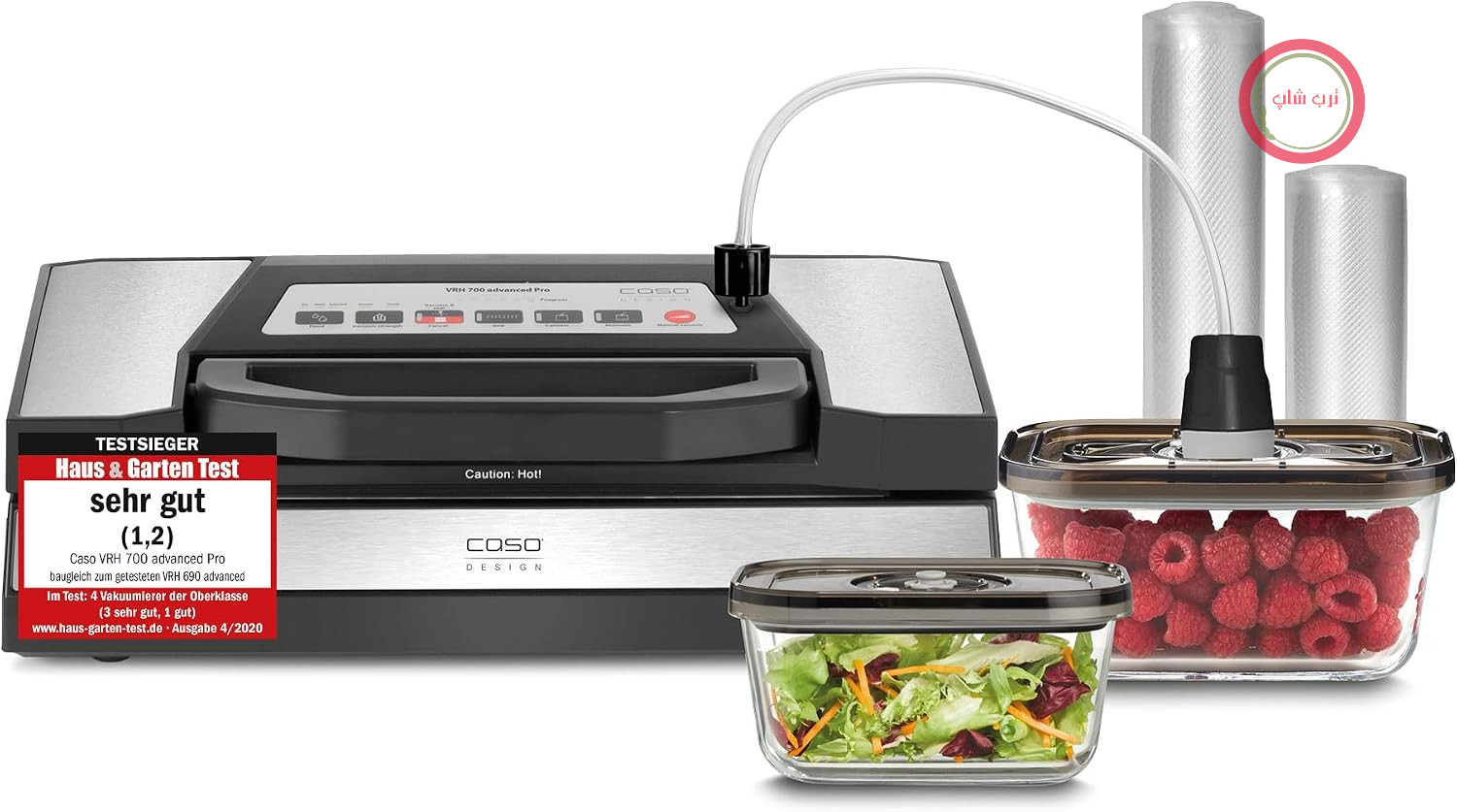 700 Advanced Pro Vacuum Sealer Test Winner 150 Processes Vacuum Nonstop Double Weld 20 Liter/min، کاتر