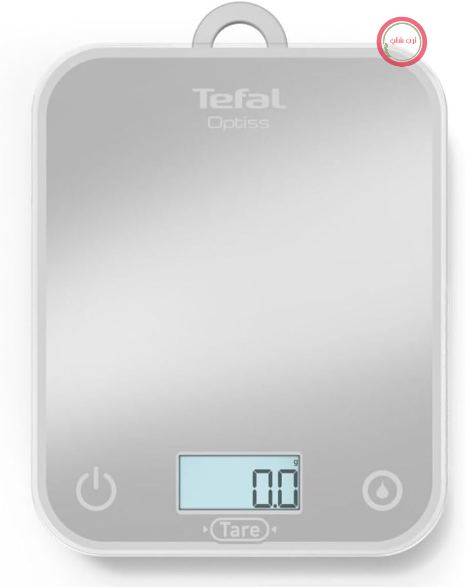 ترازوی آشپزخانه الکترونیکی نقره‌ای TEFAL Optiss