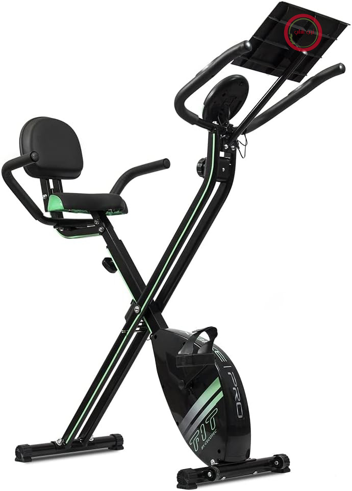 دوچرخه ثابت تاشو سکوتک اسپانیا Cecotec X-Bike 07016، با مقاومت قابل تنظیم و طراحی کم‌جا