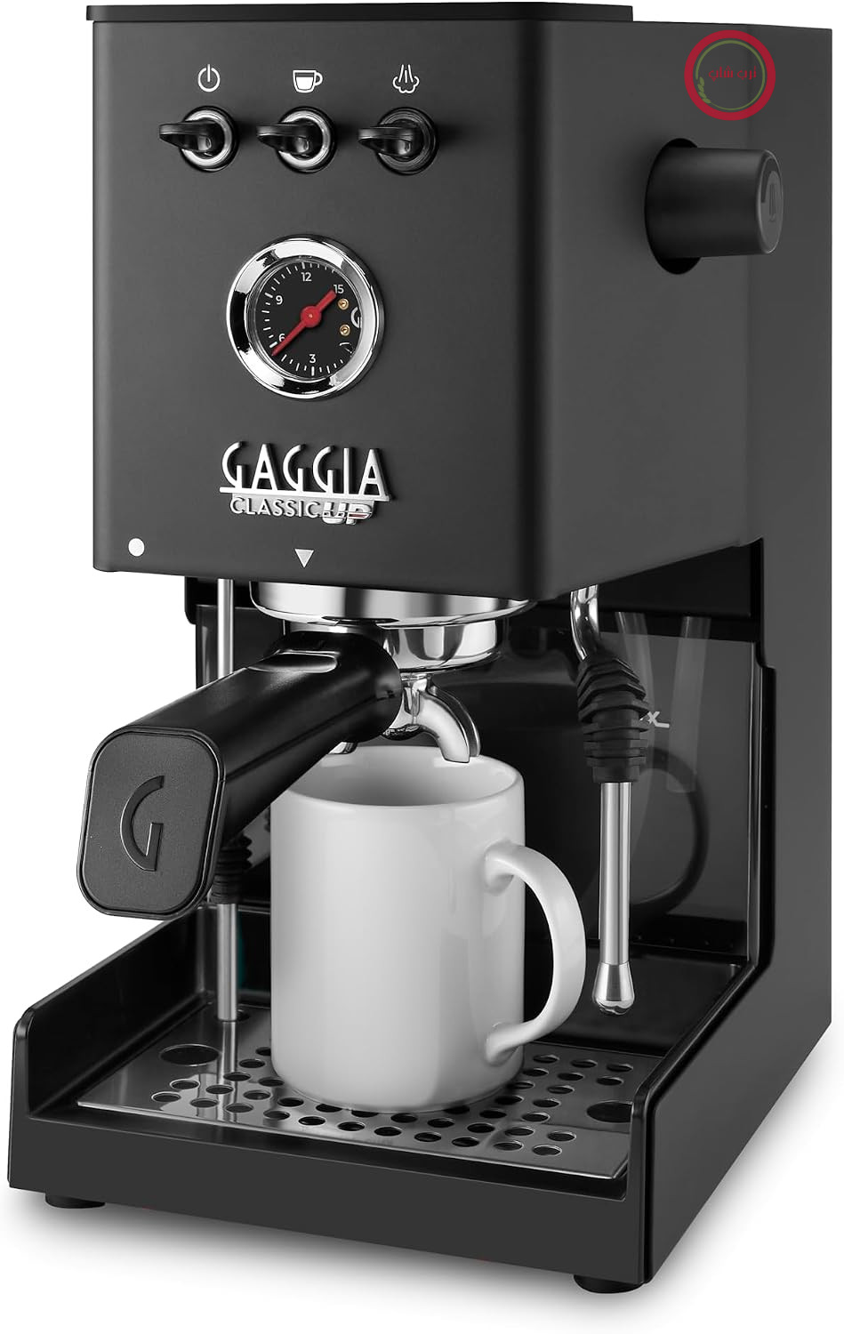 اسپرسو ساز گاگیا ایتالیا Gaggia EG2500/10 کلاسیک یو پی – دستی – سرگروه حرفه‌ای – نازل بخار – ساخت ایتالیا