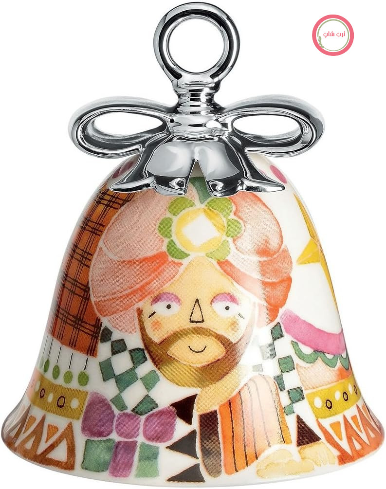 زیور آلات کریسمس کاسپار Alessi MW40 8 - چینی با تزئینات