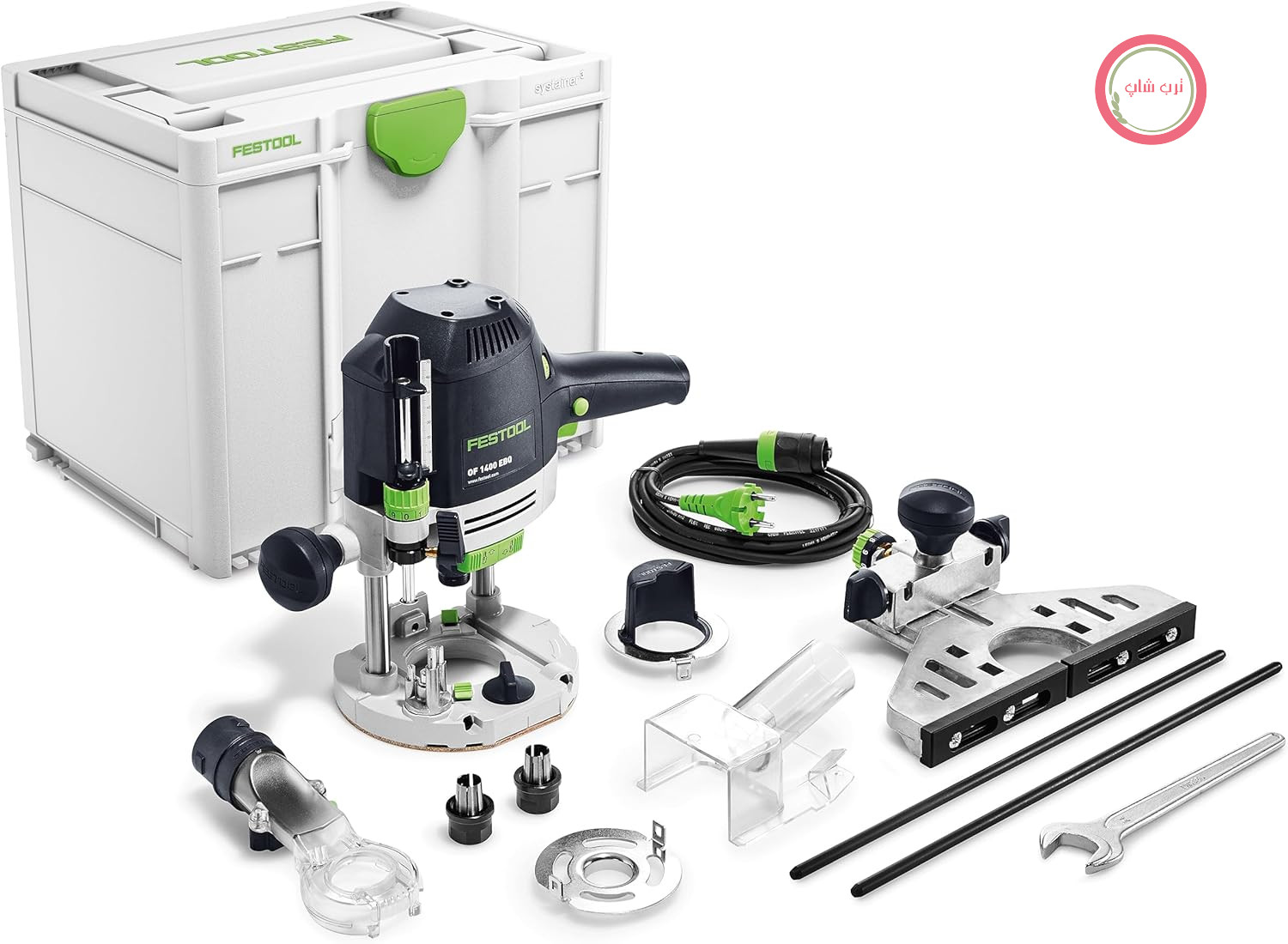 اورفرز لبه‌ زن فستول آلمان روتر Festool OF 1400 EBQ-Plus در Systainer، 1400 وات