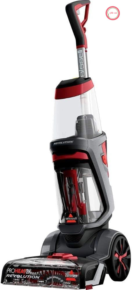 فرش و مبل شوی بیسل آمریکا BISSELL ProHeat 2X Revolution، دستگاه تمیزکننده فرش، دستگاه تمیزکننده فرش برای تمیز کردن کامل فرش، دستگاه تمیزکننده روکش مبلمان با فناوری HeatWave، موتور قدرتمند 800 وات، 1858N